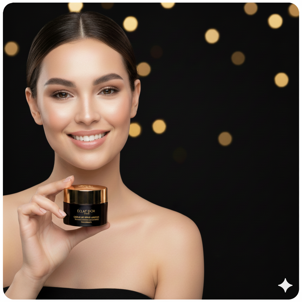             Éclat d’Or                هو متجركم الموثوق للحصول على منتجات التجميل والعناية عالية الجودة. نقدم لكم تشكيلة حصرية من المنتجات التي تجمع بين الفخامة والفعالية والعناية ببشرتكم. هدفنا هو منحكم تجربة فريدة وإبراز تألقكم الطبيعي كل يوم.